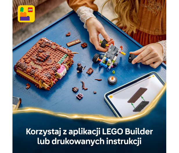 LEGO Harry Potter 76449 Potworna księga potworów z zębami - 1331666 - zdjęcie 8
